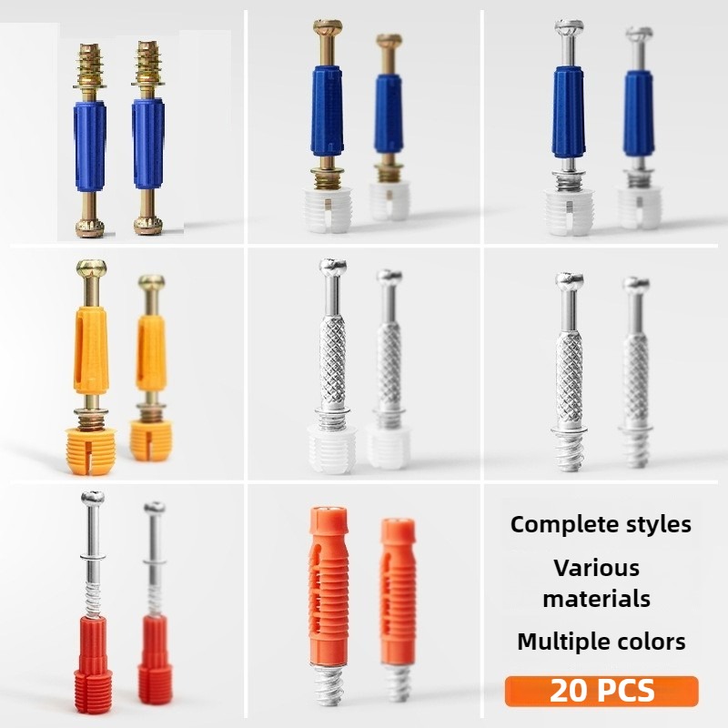 Furniture Hardware Fasteners - 20pc Three In One Screw Furniture