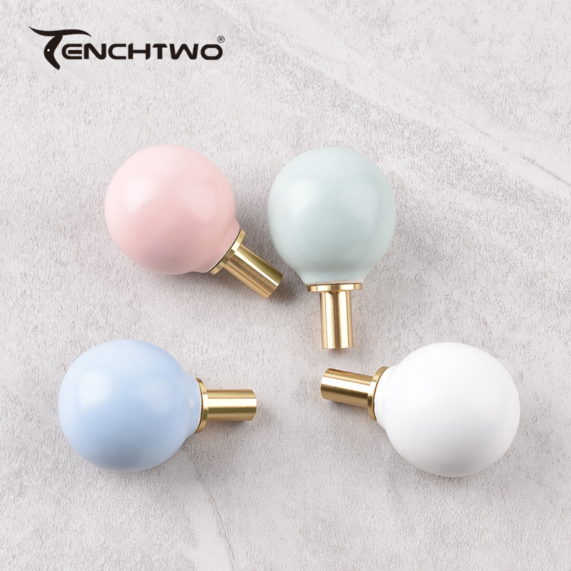 Round Ceramic Hook Clothes Han - огляд і ціна Furniture Hardware Supplies