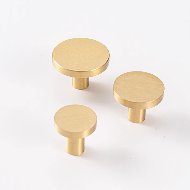 Round Brass Kitchen Cabinet Dr - огляд і ціна Cabinet Knob Round