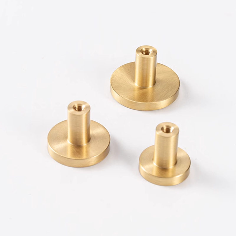 Round Brass Kitchen Cabinet Dr - огляд і ціна Cabinet Knob Round
