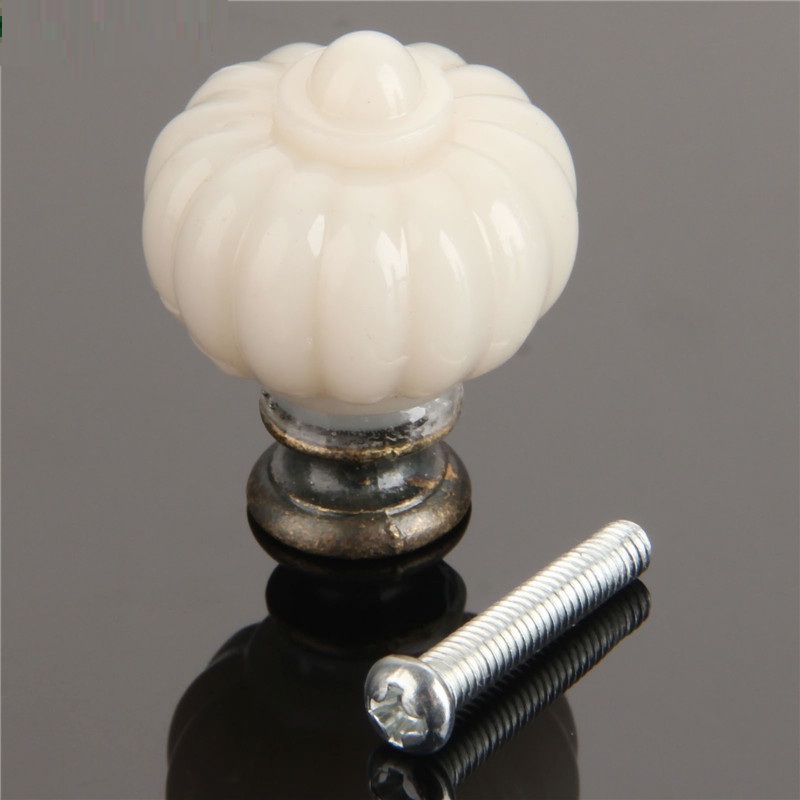 1Pc Acrylic Ivory White Pumpki - огляд і ціна Furniture Hardware Suppliers