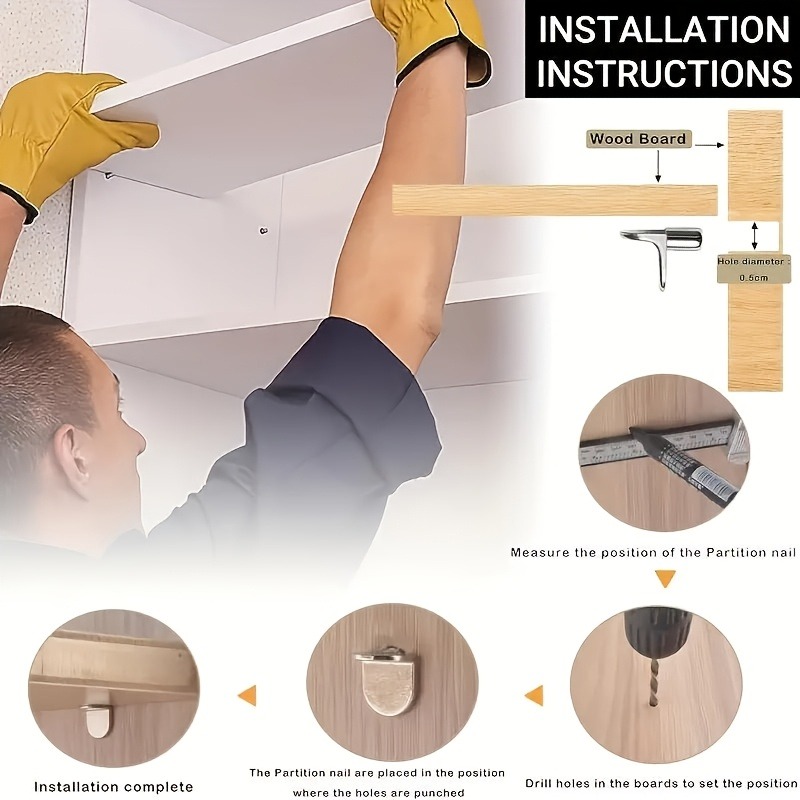Metal Shelf Support Pegs, 2 St - огляд і ціна Furniture Hardware Types