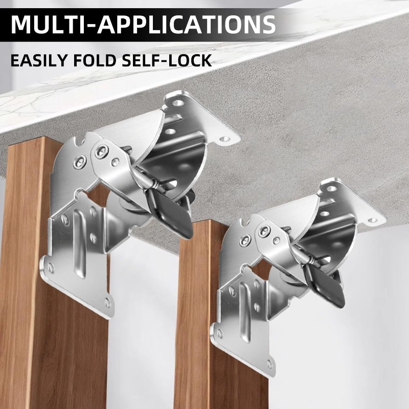 Self Locking Folding Hinge 90  - огляд і ціна Furniture Hardware For Legs