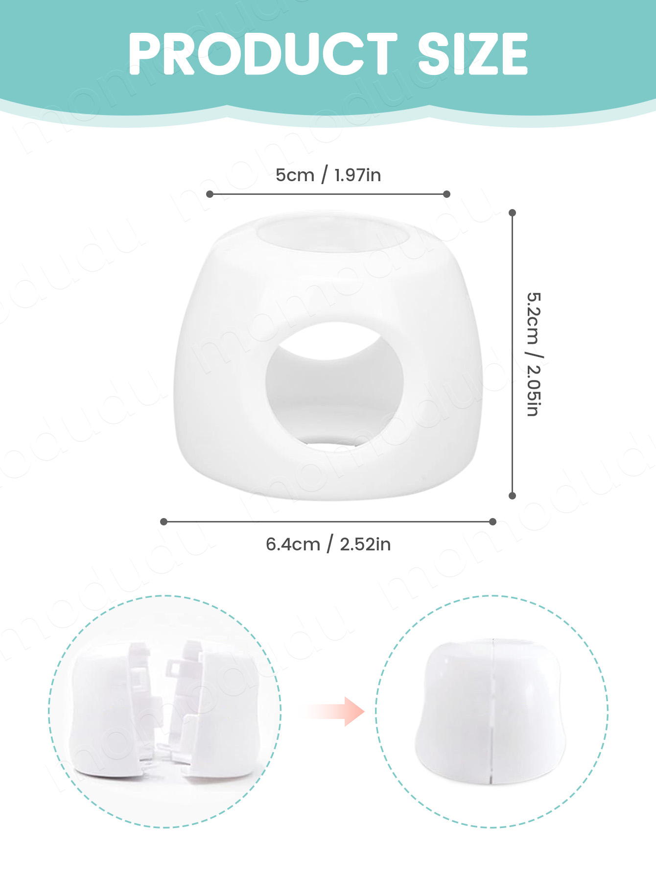 Baby Door Knob Safety Covers,  - огляд і ціна Cabinet Knob Round