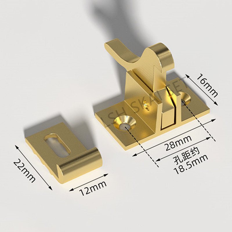 2Pc High-end Brass Fasteners I - огляд і ціна Furniture Hardware Fasteners