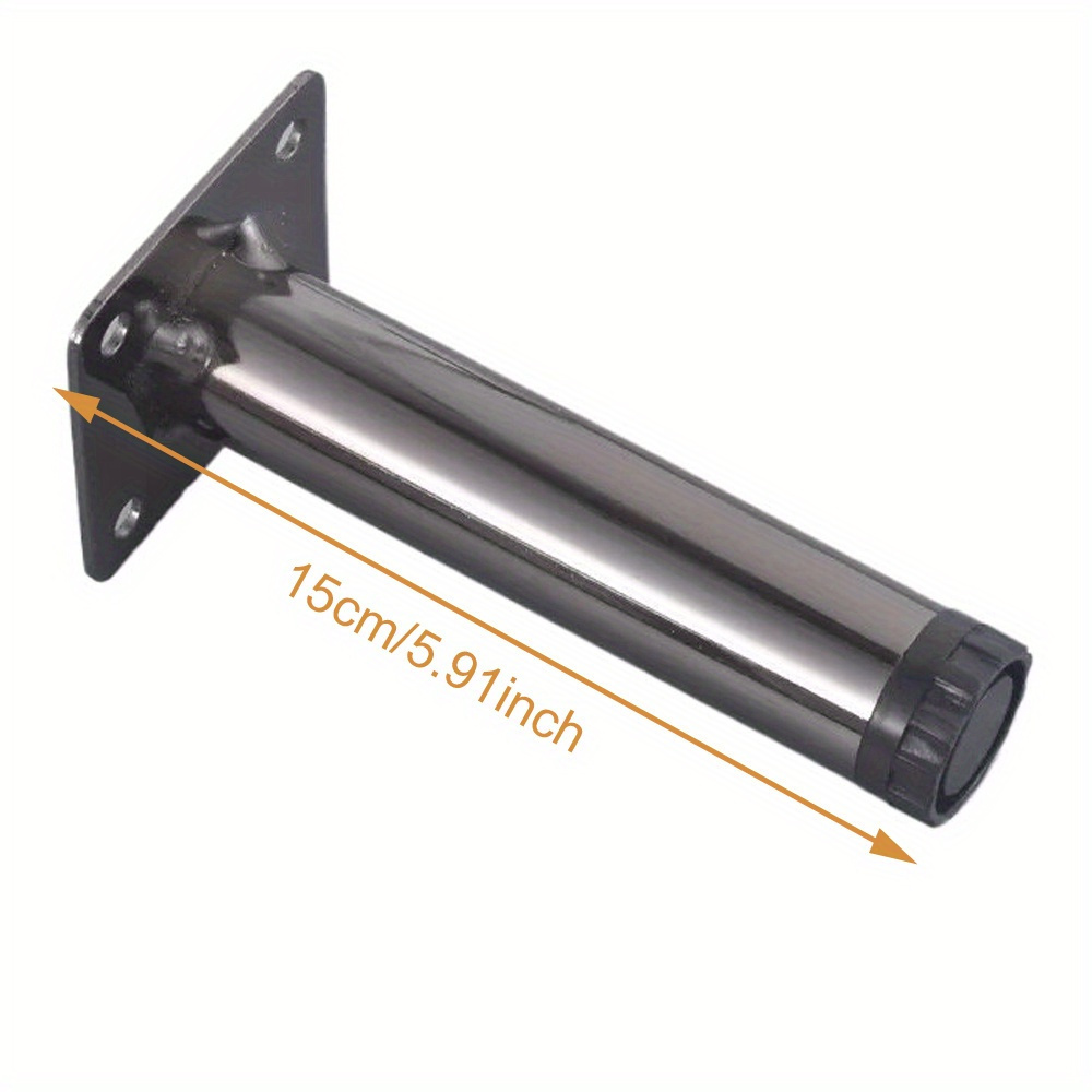 4pcs New design Gun Grey 15cm  - огляд і ціна Furniture Hardware For Legs