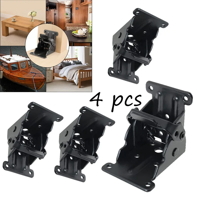 4pcs Iron Folding Support Fram - огляд і ціна Furniture Hardware For Legs