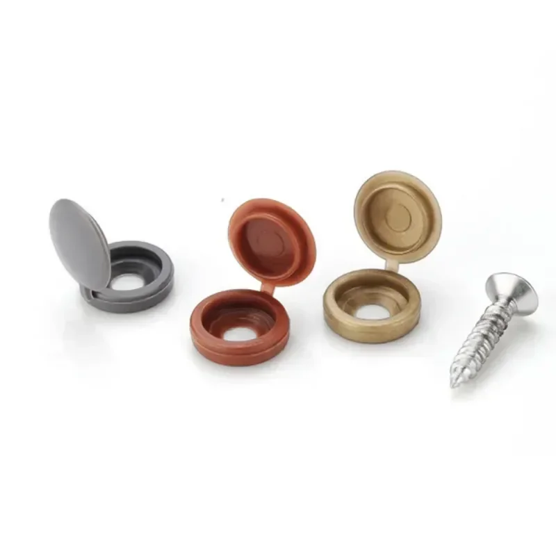 Hinged Plastic Screw Cap Cover - огляд і ціна Furniture Hardware Nut
