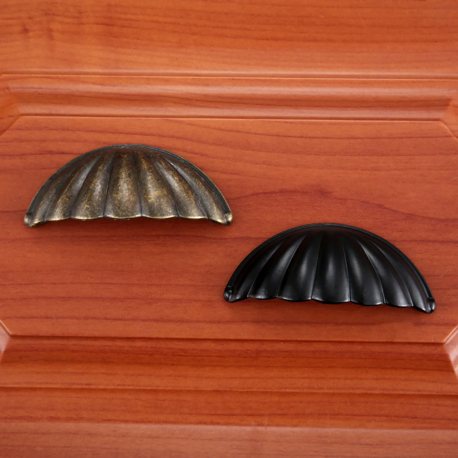 1pc Alloy Shell Shape Handle S - огляд і ціна Furniture Hardware Vintage