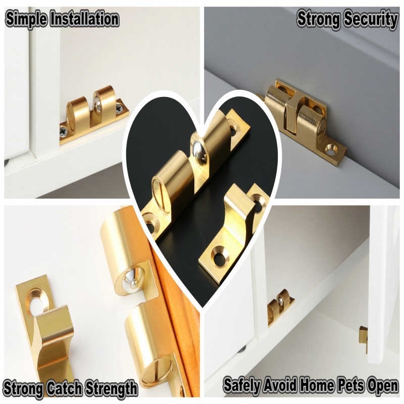3/6pcs Cabinet Closet Door Bal - огляд і ціна Furniture Hardware Supplies