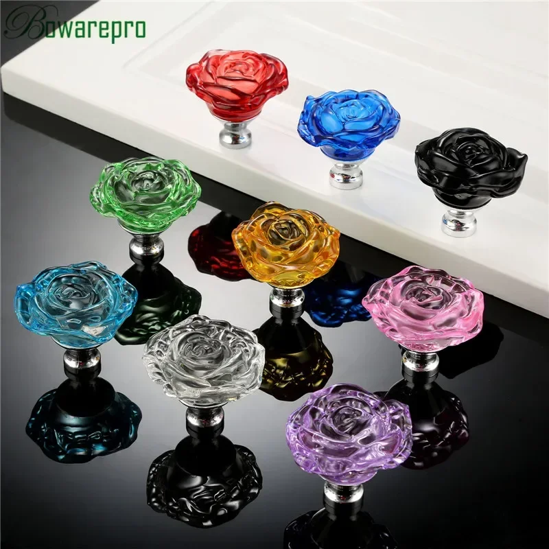 bowarepro 50MM Crystal Rose Gl - огляд і ціна Cabinet Knob Round