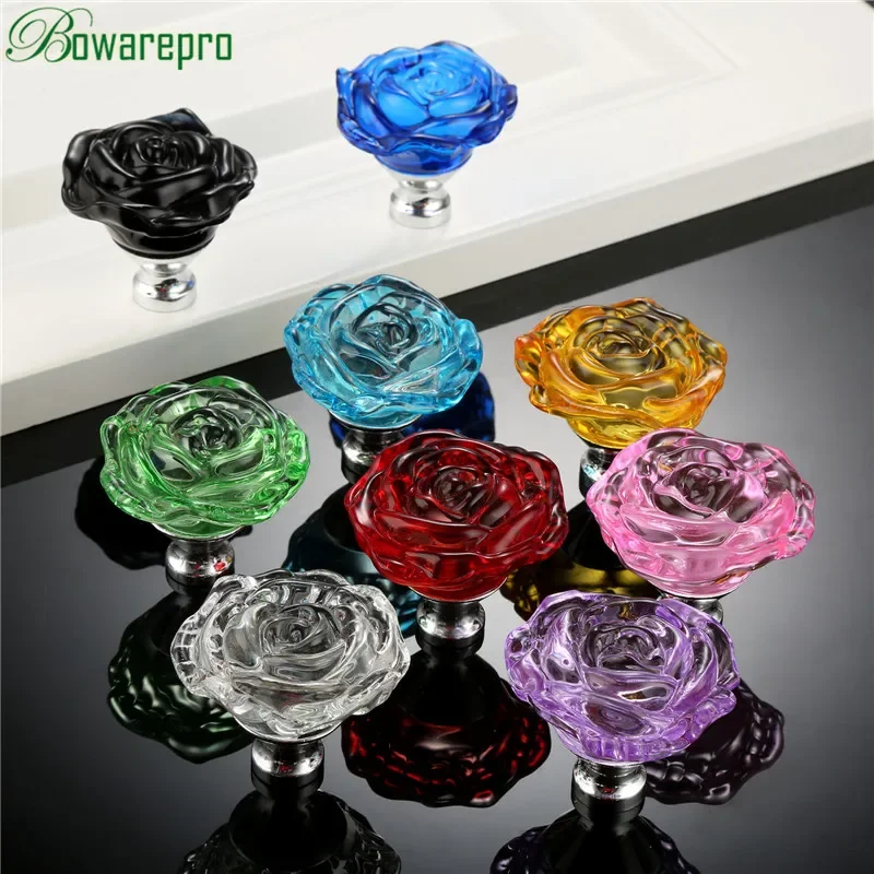 bowarepro 50MM Crystal Rose Gl - огляд і ціна Cabinet Knob Round