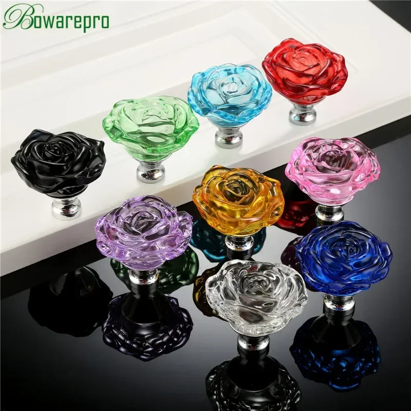 bowarepro 50MM Crystal Rose Gl - огляд і ціна Cabinet Knob Round