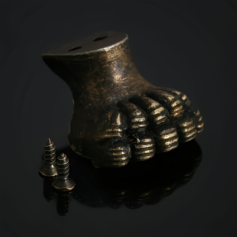 4pcs Antique Foot Brass Jewelr - огляд і ціна Furniture Hardware For Legs