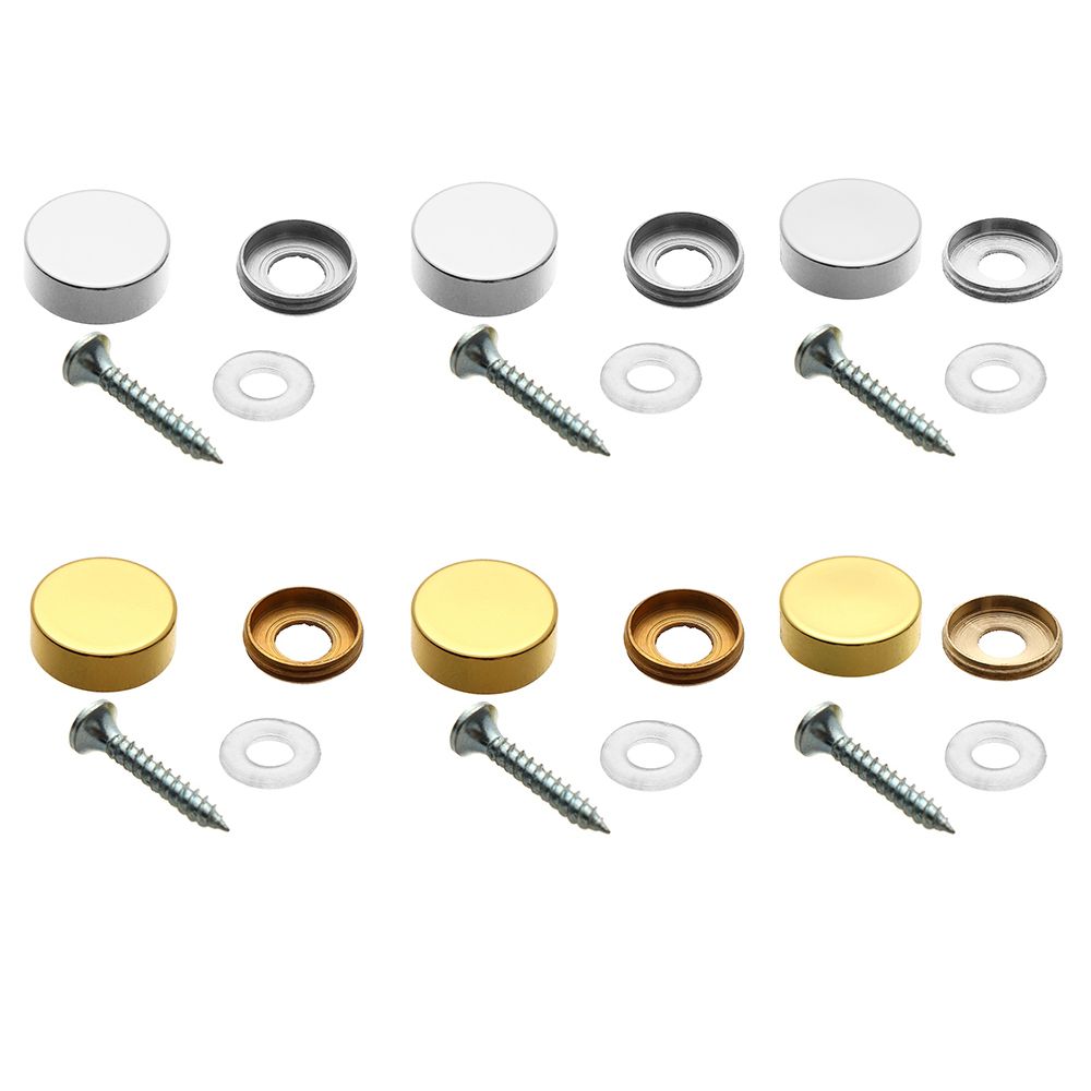 4 Sets Mirror Fasteners Screws - огляд і ціна Furniture Hardware Fasteners
