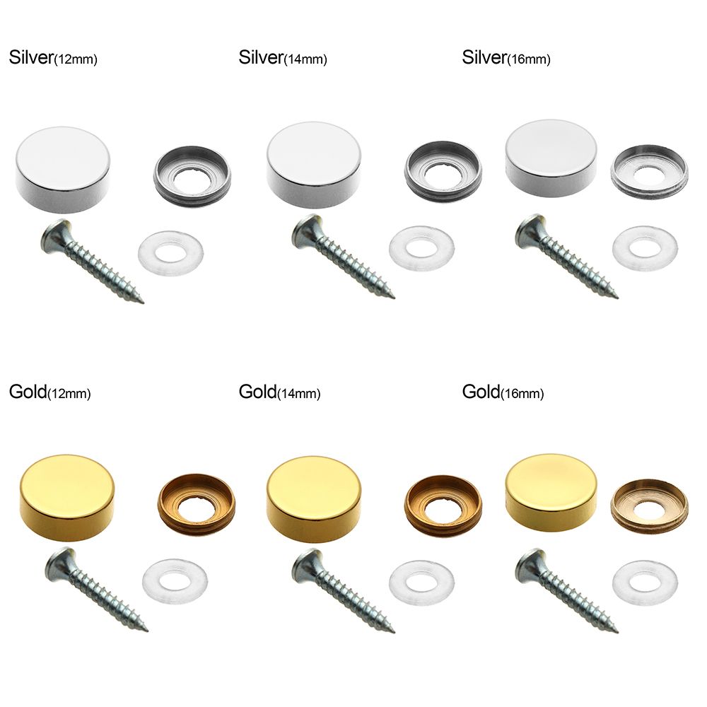 4 Sets Mirror Fasteners Screws - огляд і ціна Furniture Hardware Fasteners