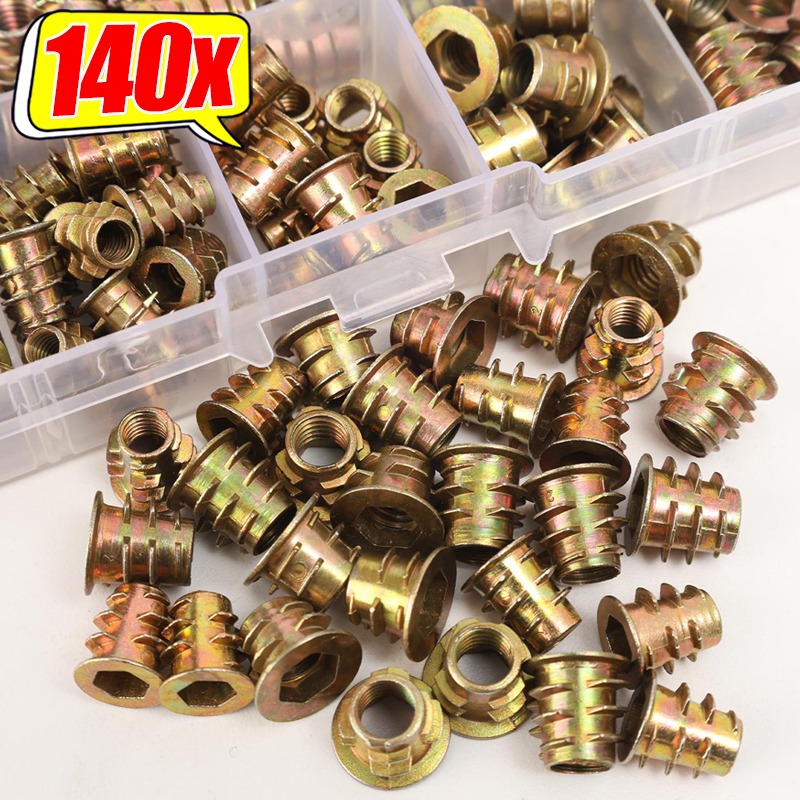 Carbon Steel Threaded Inserts  - огляд і ціна Furniture Hardware Threaded Inserts