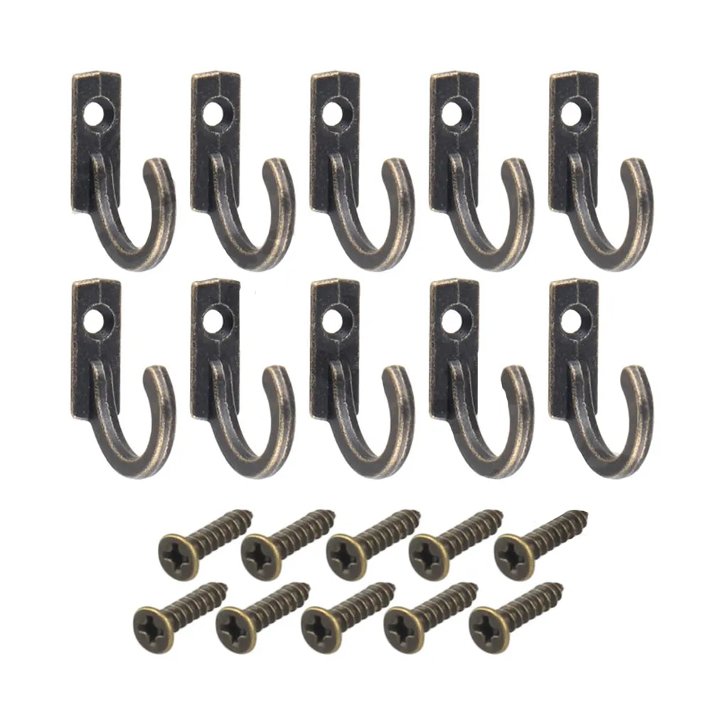 10Pcs/set Vintage Hooks Wall H - огляд і ціна Furniture Hardware Suppliers