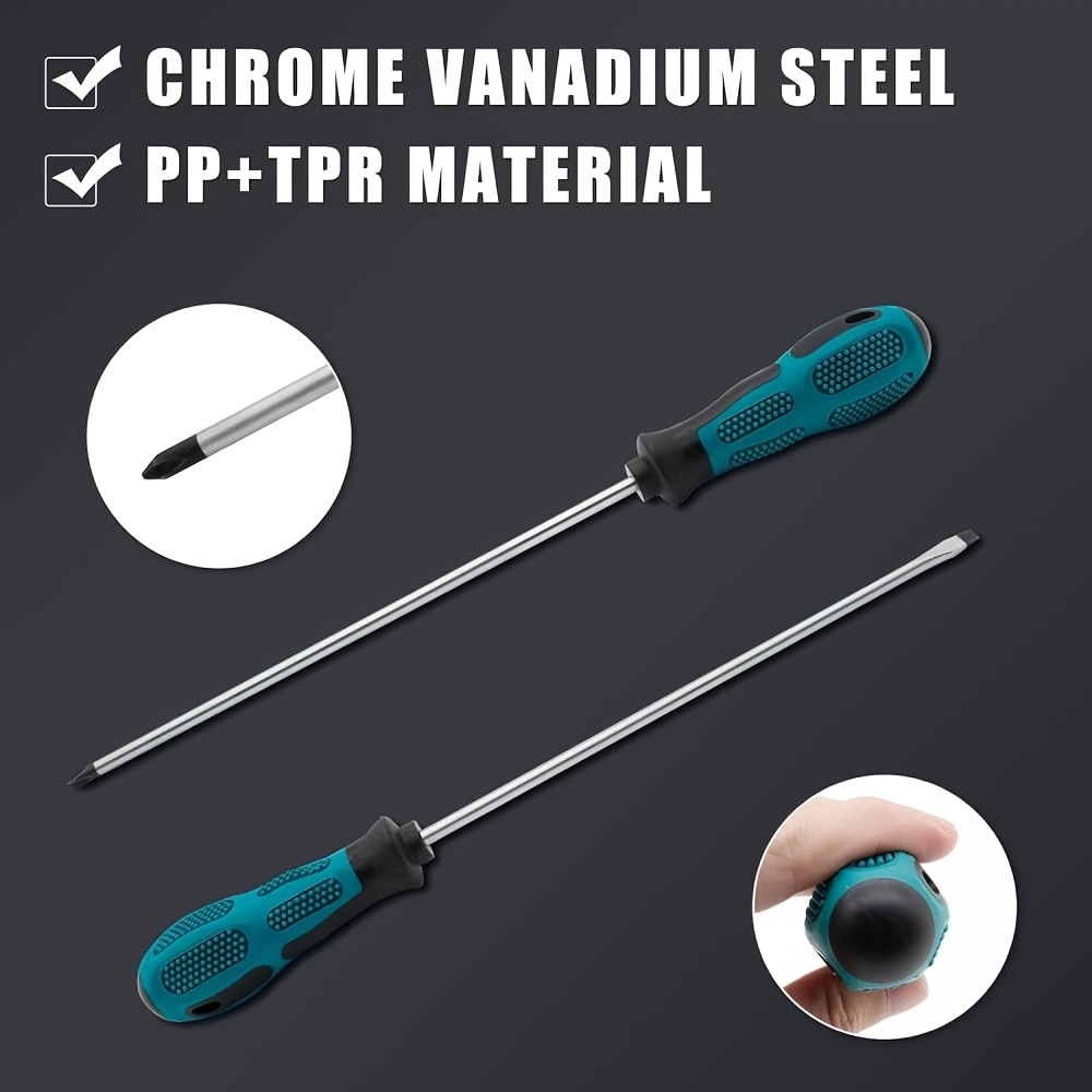 2Pcs Long Magnetic Screwdriver - огляд і ціна Furniture Joint Hardware