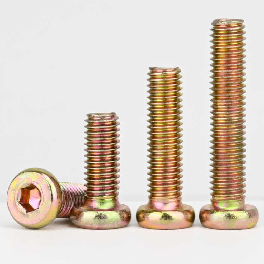M6 M8 Hex Socket Round Flat He - огляд і ціна Furniture Hardware Fasteners