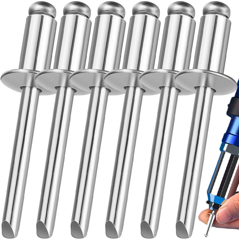 Dome Head Blind Rivets Aluminu - огляд і ціна Furniture Hardware Fasteners