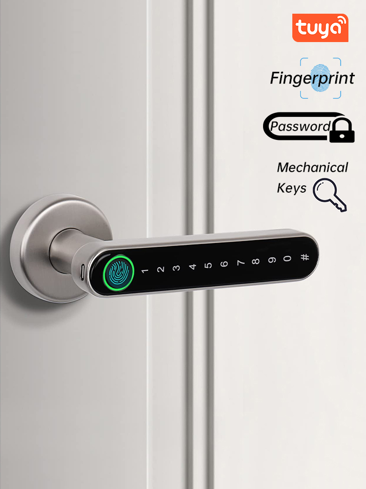 KAK Smart Fingerprint Door Loc - огляд і ціна Zinc Furniture Hardware