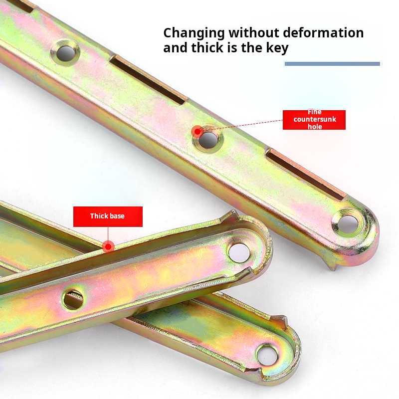 1set 6/8 inch Metal Bed Bracke - огляд і ціна Furniture Hardware Fasteners