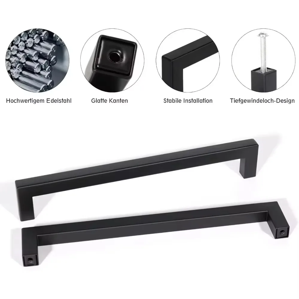 6/18pcs Stainless Steel Square - огляд і ціна Furniture Hardware Suppliers
