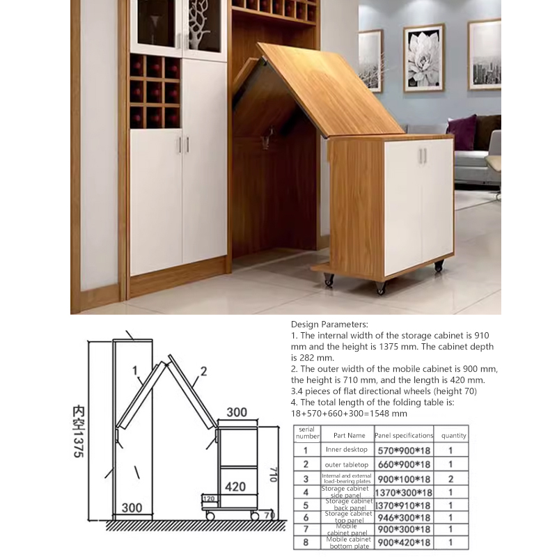 Flip Up Folding Table Extendab - огляд і ціна Furniture Hardware Types