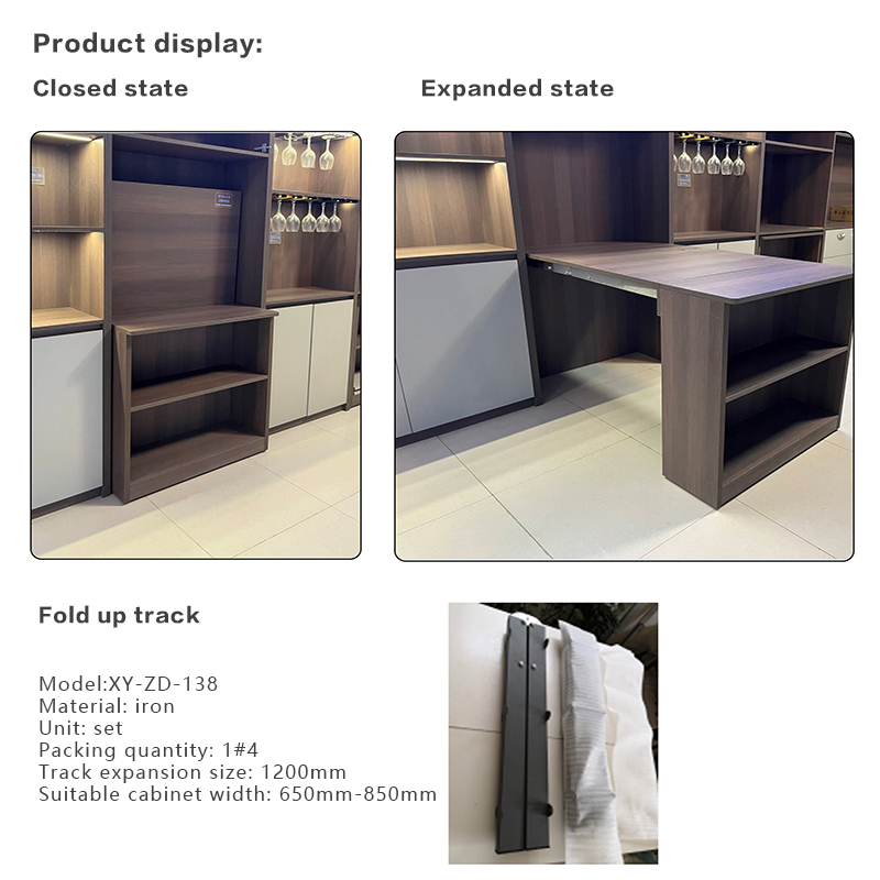 Flip Up Folding Table Extendab - огляд і ціна Furniture Hardware Types