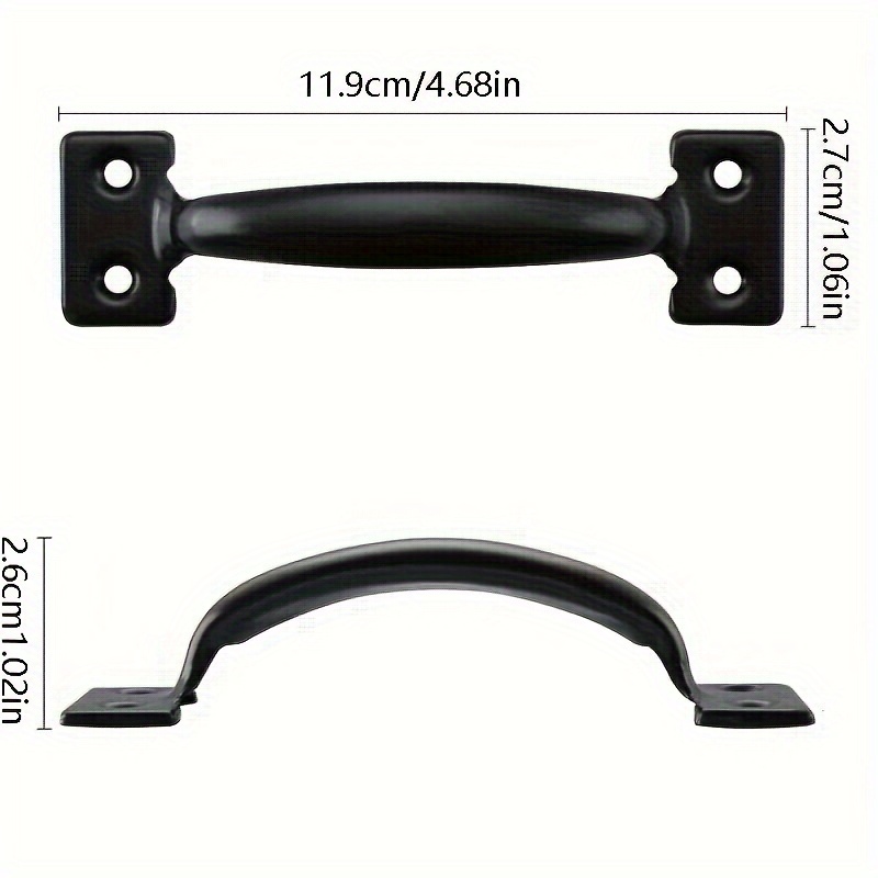 2Pcs DIY Furniture Iron Handle - огляд і ціна Furniture Joint Hardware