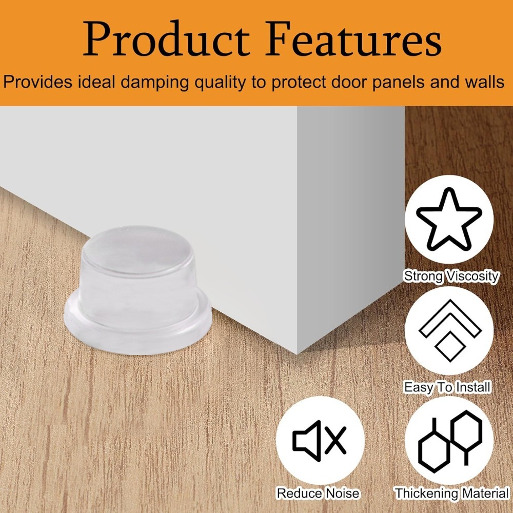 Silicone Door Stopper Wall Pro - огляд і ціна Furniture Hardware Supplies