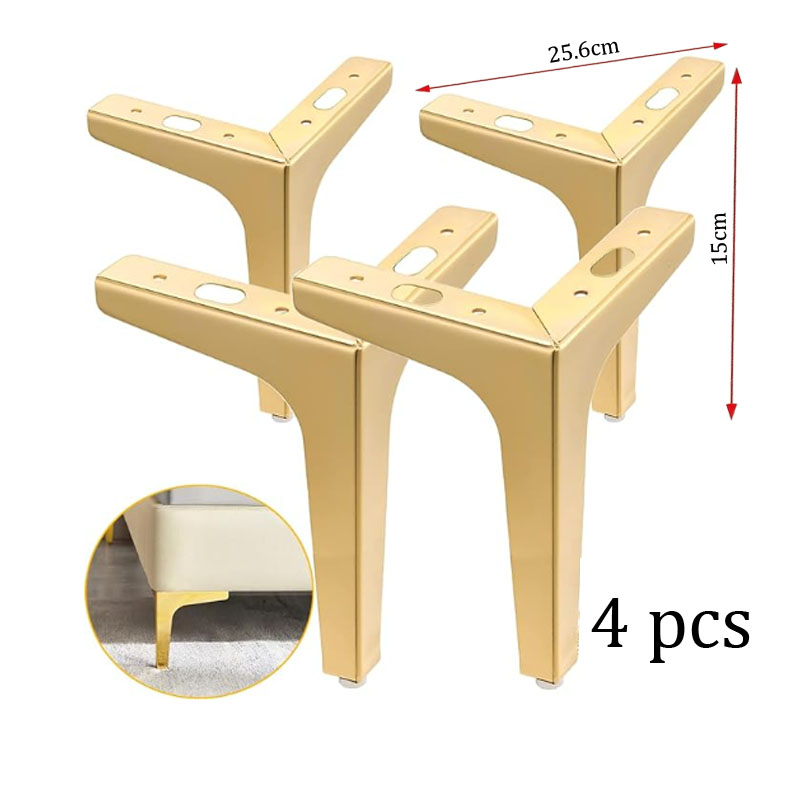 4Pcs Modern Triangle Metal Sof - огляд і ціна Furniture Hardware For Legs