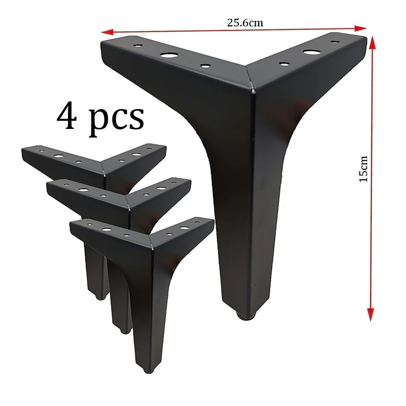 4Pcs Modern Triangle Metal Sof - огляд і ціна Furniture Hardware For Legs