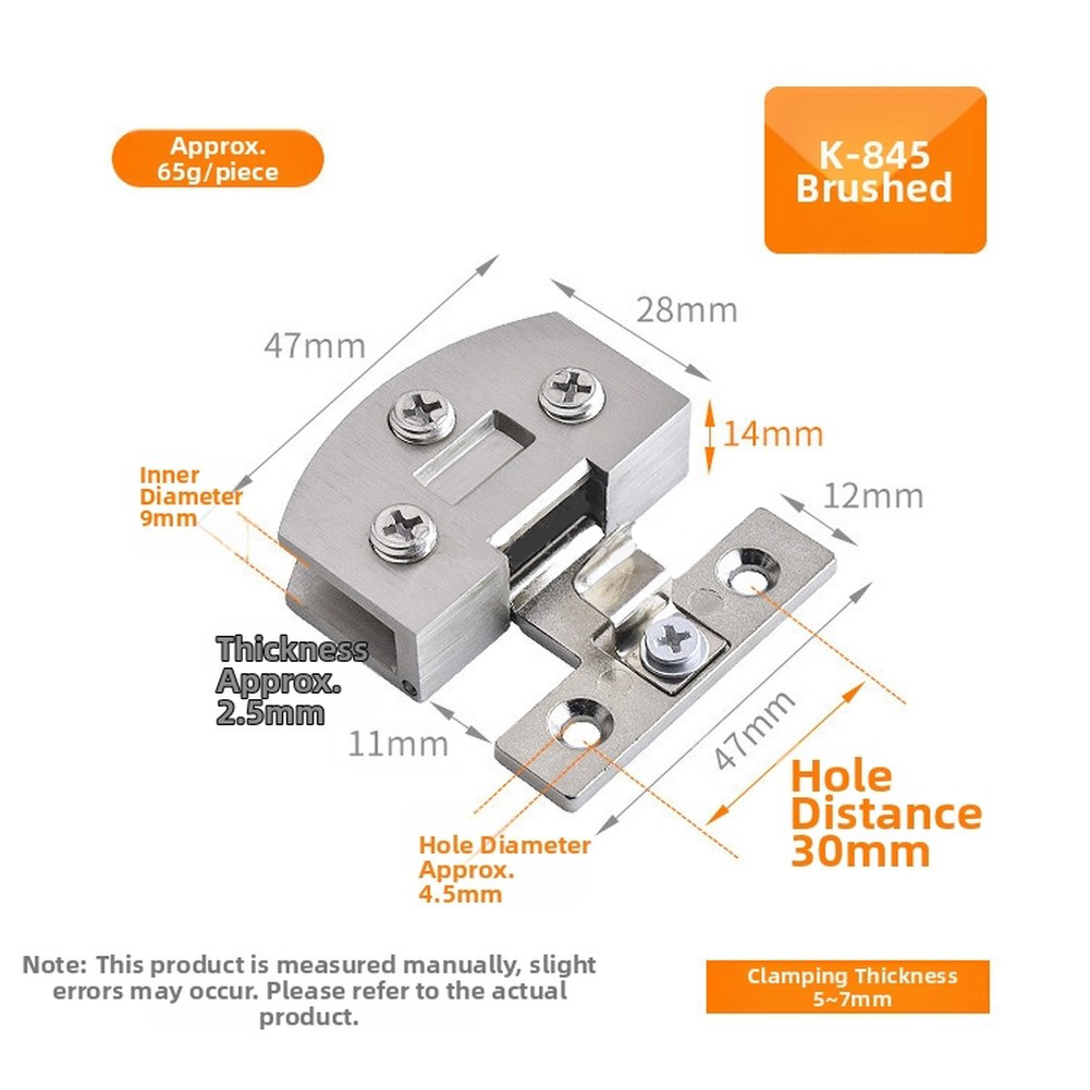 Free-opening Hole Glass Cabine - огляд і ціна Furniture Hardware Display