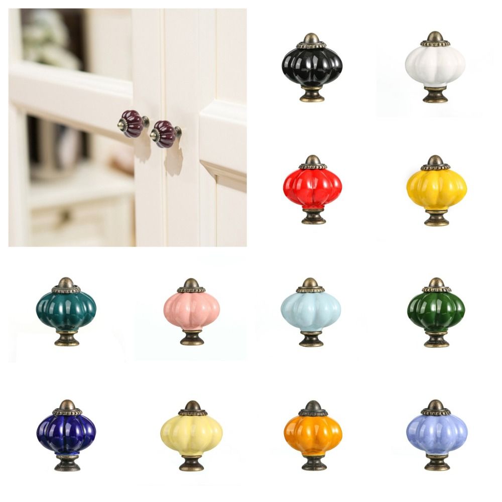 Simple Single Hole Ceramic Pum - огляд і ціна Cabinet Knob Round