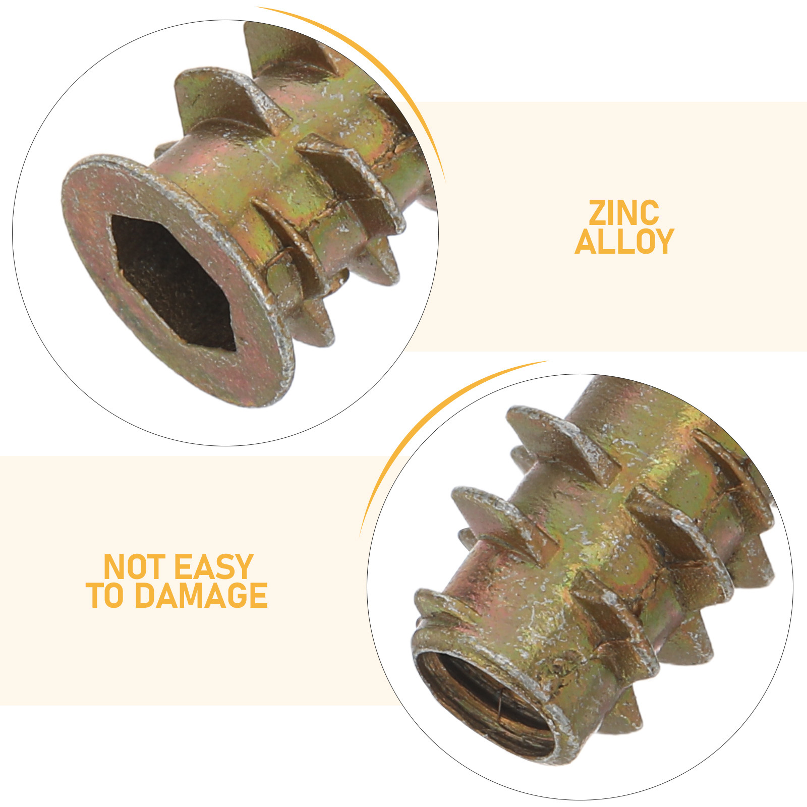 200Pcs Hex Socket Threaded Ins - огляд і ціна Furniture Hardware Fasteners